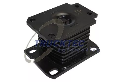 Mounting, leaf spring