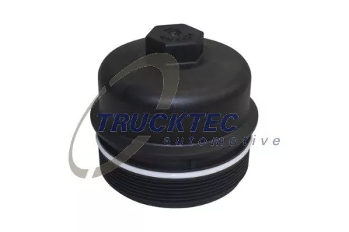 Cap, oil filter housing