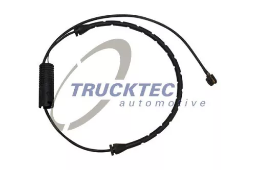 Warning Contact, brake pad wear