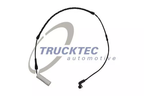 Warning Contact, brake pad wear