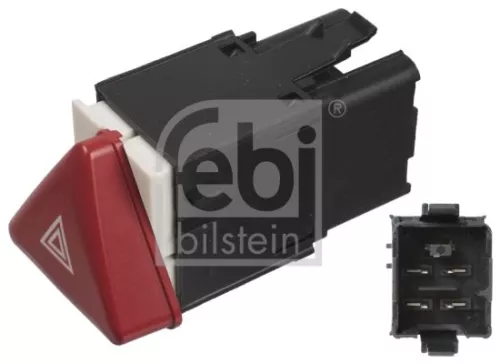 FEBI BILSTEIN 1x Hazard Warning Light Switch (106239)