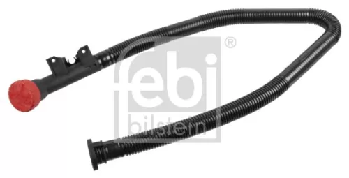 1x Pipe, oil filler neck