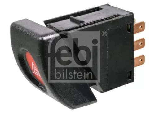 FEBI BILSTEIN 1x Hazard Warning Light Switch (01566)