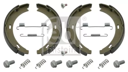 1x Brake Shoe Set, parking brake