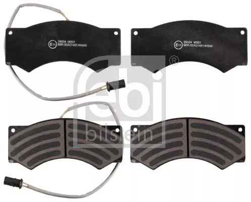 FEBI BILSTEIN 1x Brake Pad Set, disc brake (16593)
