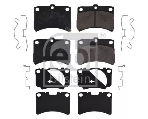 1x Brake Pad Set, disc brake