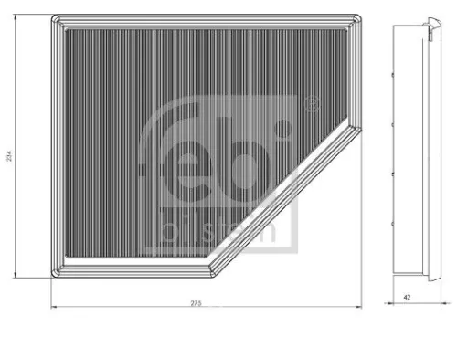 FEBI BILSTEIN 1x Air Filter (173185)