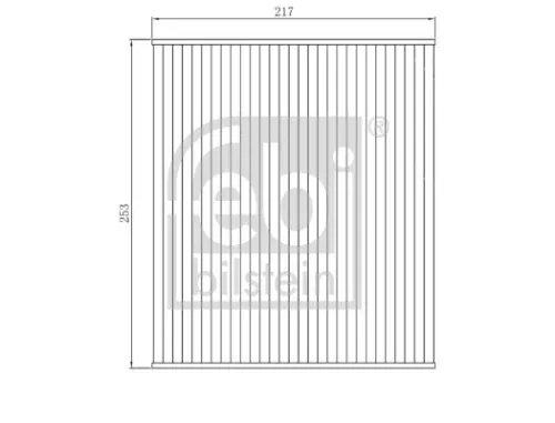 FEBI BILSTEIN 1x Filter, cabin air (173280)
