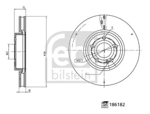 2x Brake Disc