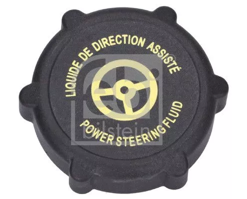 1x Cap, power steering fluid reservoir