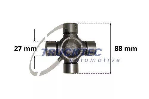 TRUCKTEC AUTOMOTIVE Joint, propshaft (02.34.044)