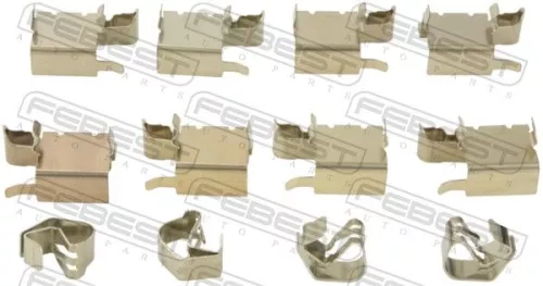 FEBEST Accessory Kit, disc brake pad (0103-NRE180F)