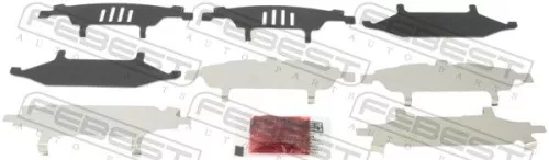 FEBEST Accessory Kit, disc brake pad (0103-ZZE120F)