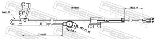 FEBEST Sensor, wheel speed (01606-011)