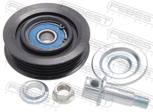 FEBEST Tensioner Pulley, V-ribbed belt (0187-AT220)