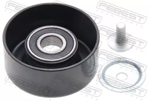 FEBEST Tensioner Pulley, V-ribbed belt (0287-D40)