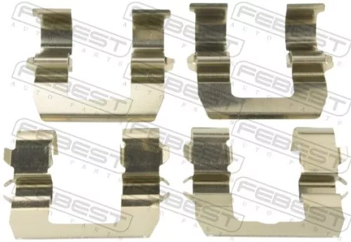 FEBEST Accessory Kit, disc brake pad (0403-PD4WR)