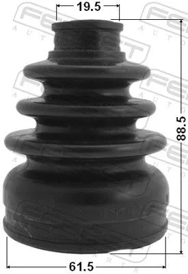 FEBEST Bellow Kit, drive shaft (0715-SX4R)