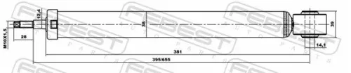FEBEST Shock Absorber (10651967R)