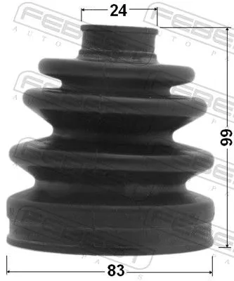 FEBEST Bellow Kit, drive shaft (1217-EFAT)
