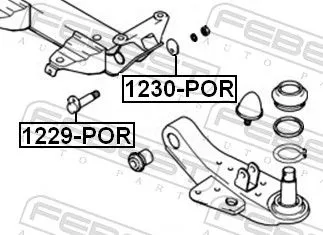 FEBEST Camber Correction Screw (1229-POR)