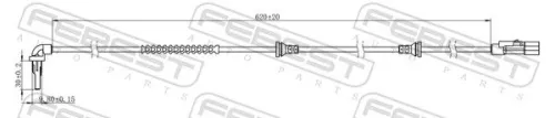 FEBEST Sensor, wheel speed (18606-004)