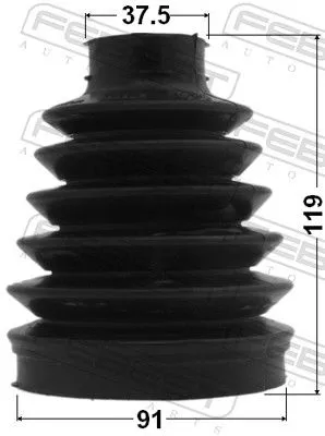 FEBEST Bellow Kit, drive shaft (2117P-CA220)