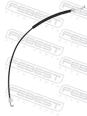 FEBEST Cable Pull, door release (2599-DCBOXII)