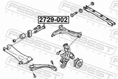 FEBEST Camber Correction Screw (2729-002)