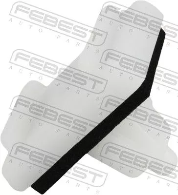 FEBEST Clip, trim/protection strip (88570-012)