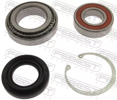 FEBEST Bearing, drive shaft (KIT-GVJB)