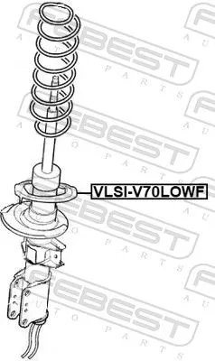FEBEST Spring Seat (VLSI-V70LOWF)
