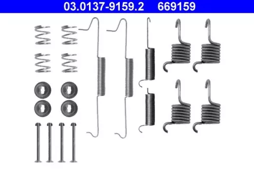 ATE Accessory Kit, brake shoes (03.0137-9159.2)