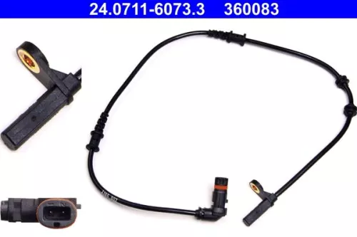 ATE Sensor, wheel speed (24.0711-6073.3)