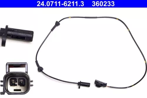 Sensor, wheel speed
