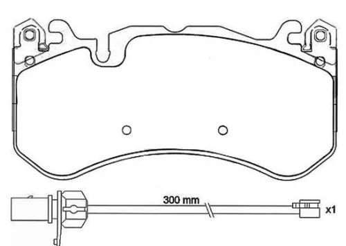 BREMBO Brake Pad Set, disc brake (P 50 127)