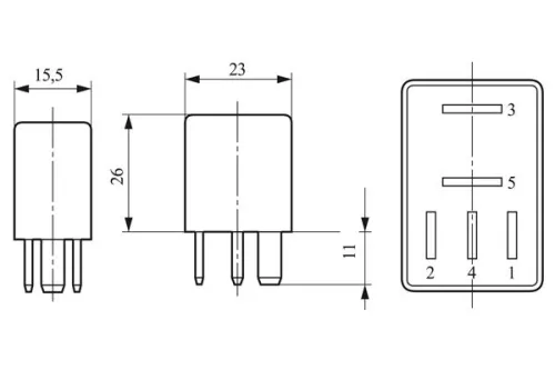 BOSCH Flasher Unit (0332011007)