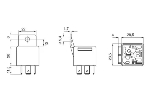 BOSCH Multifunctional Relay (0332019150)