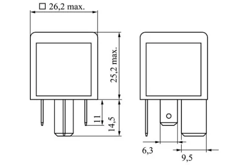 BOSCH Multifunctional Relay (0986332002)