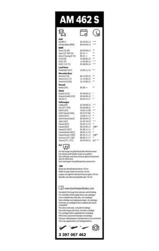 BOSCH Wiper Blade (3397007462)