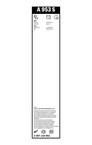 BOSCH Wiper Blade (3397118953)