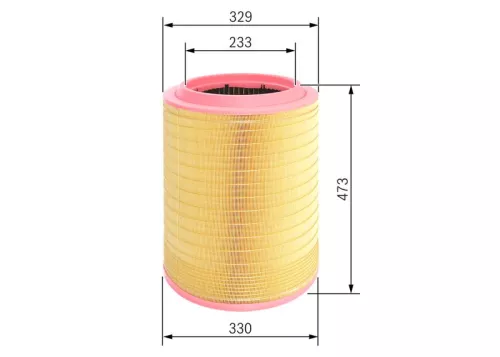 BOSCH Air Filter (F 026 400 196)