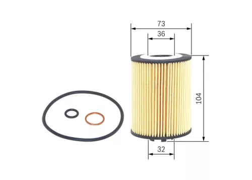 BOSCH Oil Filter (F026407010)