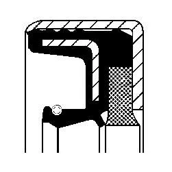 CORTECO Shaft Seal, differential (12001920B)