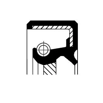 CORTECO Shaft Seal, crankshaft (19035187B)