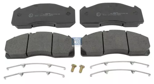 DT Spare Parts Brake Pad Set, disc brake (2.94071)