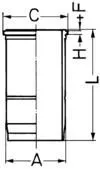 KOLBENSCHMIDT Cylinder Liner (89593110)