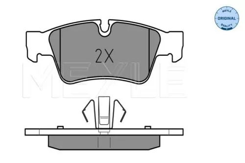 MEYLE Brake Pad Set, disc brake (0252392318)