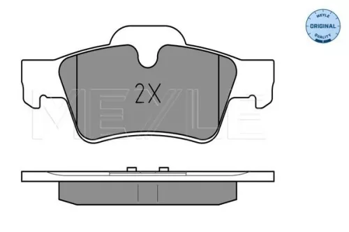 MEYLE Brake Pad Set, disc brake (0252392318)