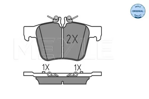 MEYLE Brake Pad Set, disc brake (0252535416)
